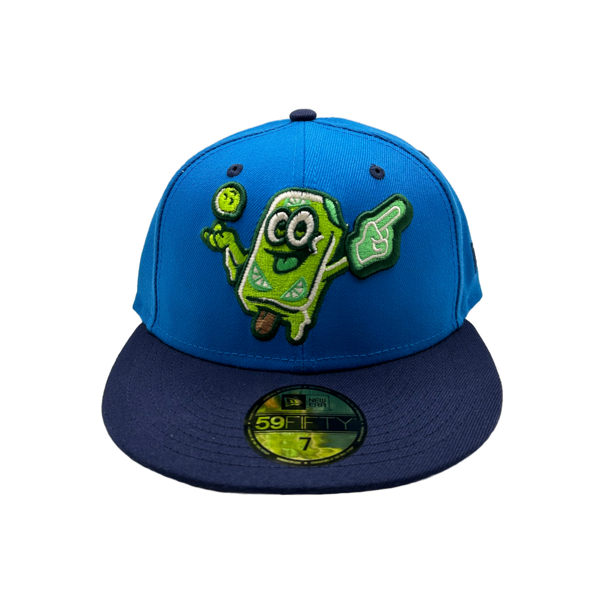 新品　CARP NEWERA 59FIFTY Beloit Sky Carp New Era 59Fifty COPA Lime Paletas Hat