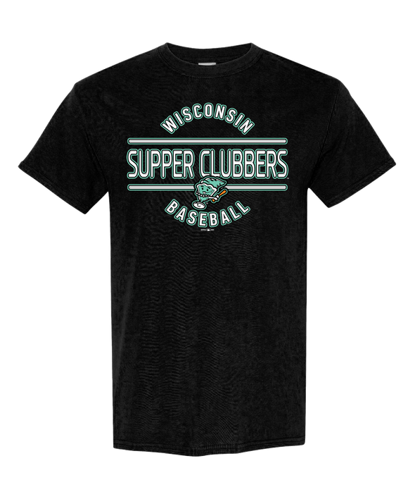 Wisconsin Super Clubbers Grasshopper Green Neon T-Shirt *NEW*