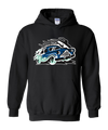Eerie Wearies Black Roadster Hoodie *PRE-ORDER* (EXPECTED TO ARRIVE IN A FEW WEEKS)