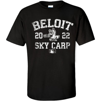 Beloit Sky Carp Black Backbow T-Shirt