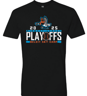 Beloit Sky Carp Premium Black Playoffs 2025 *NEW*