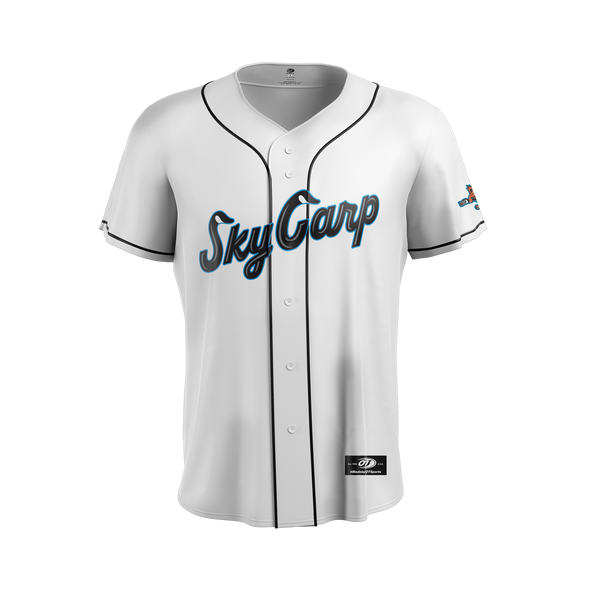 Beloit Sky Carp White Home Replica Youth Jersey