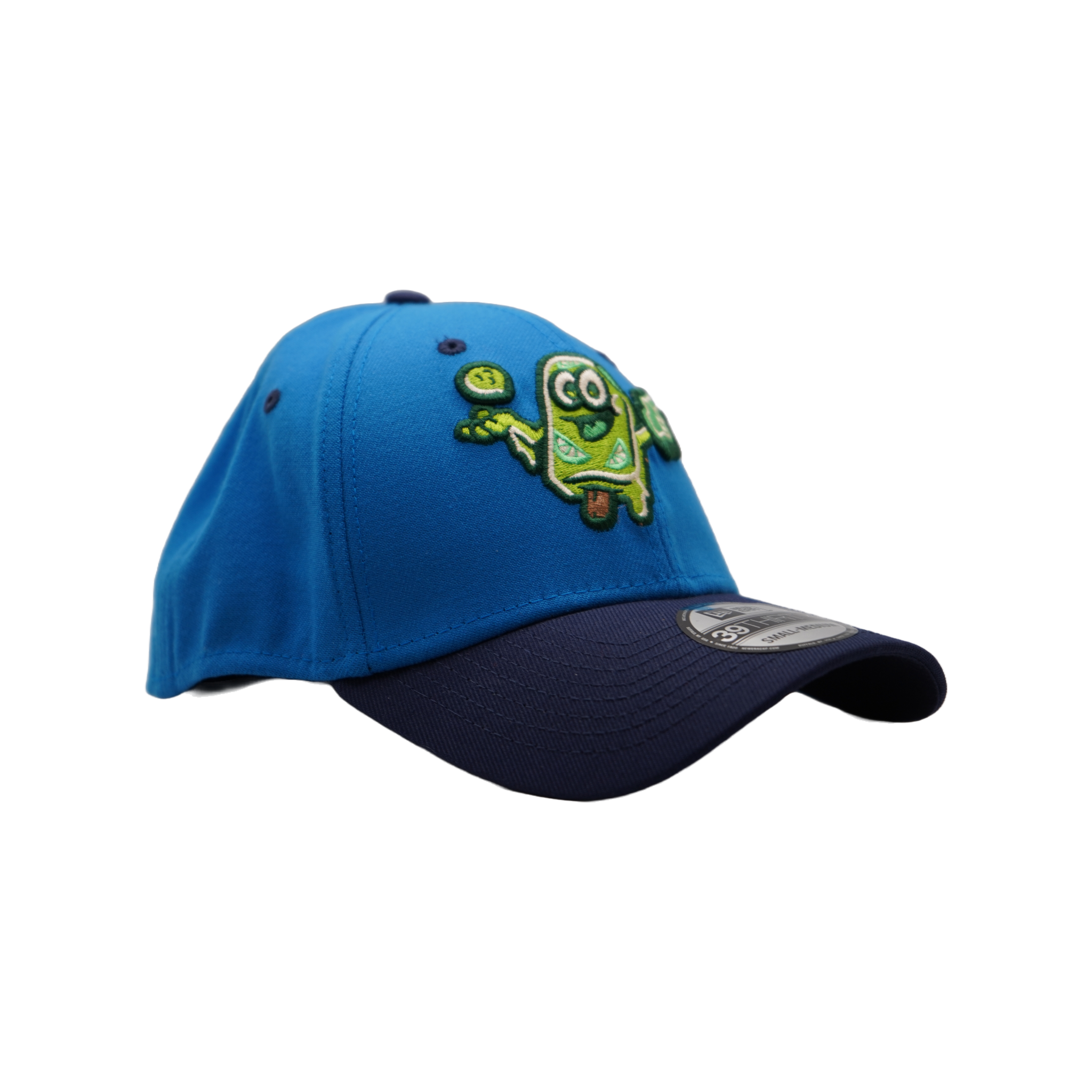 Beloit Sky Carp New Era 39Thirty COPA Lime Las Paletas Hat