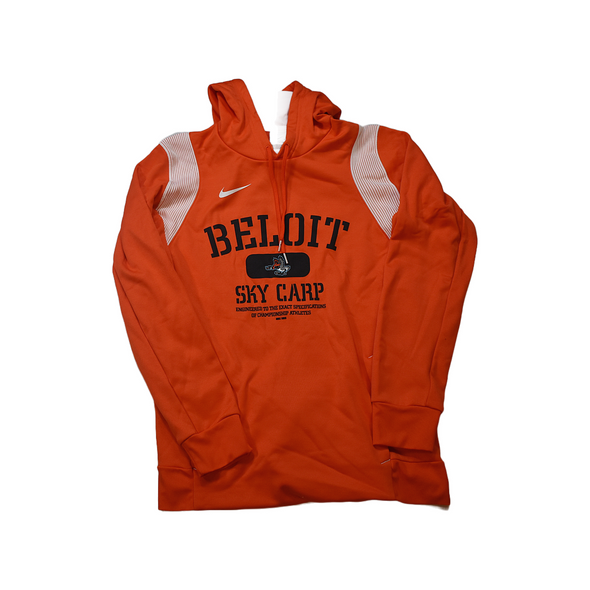Beloit Sky Carp Orange/White Tech Fleece Hoodie