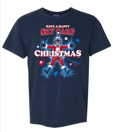 Beloit Sky Carp Poopsie Christmas T-Shirt *NEW*
