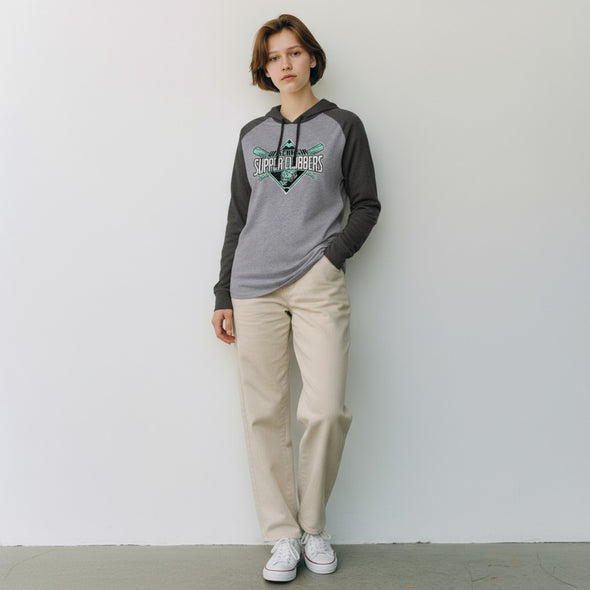 Wisconsin Supper Clubbers Raglan Hoodie Tee *NEW*