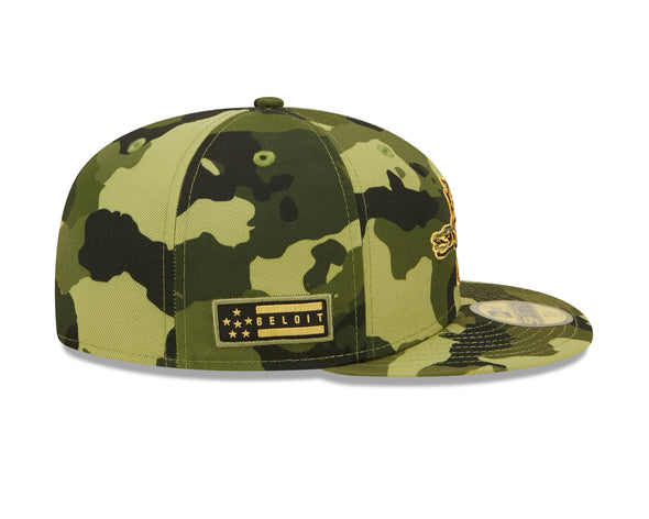 Beloit Sky Carp 59Fifty Armed Forces Day 2022 Fitted New Era Cap