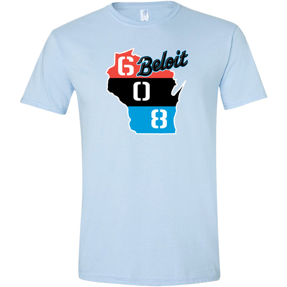 Beloit Sky Carp 608 Script T-Shirts